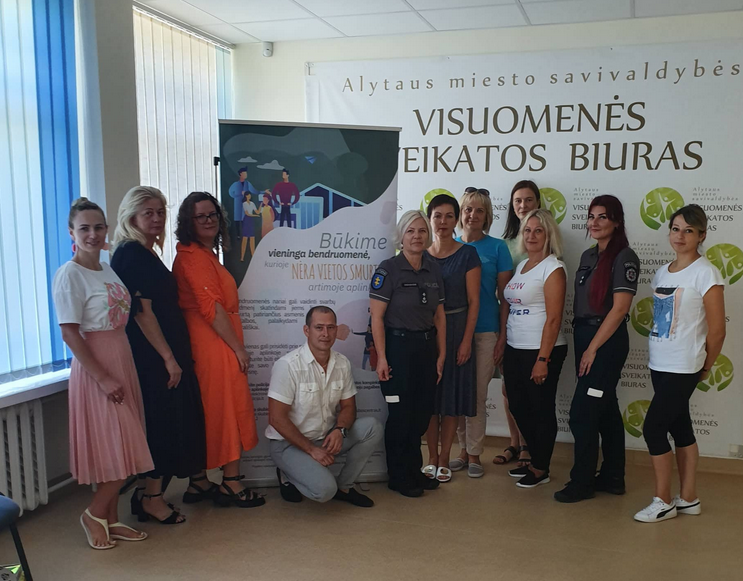 Officers of the Lithuanian police community continue their meetings with community representatives (5)